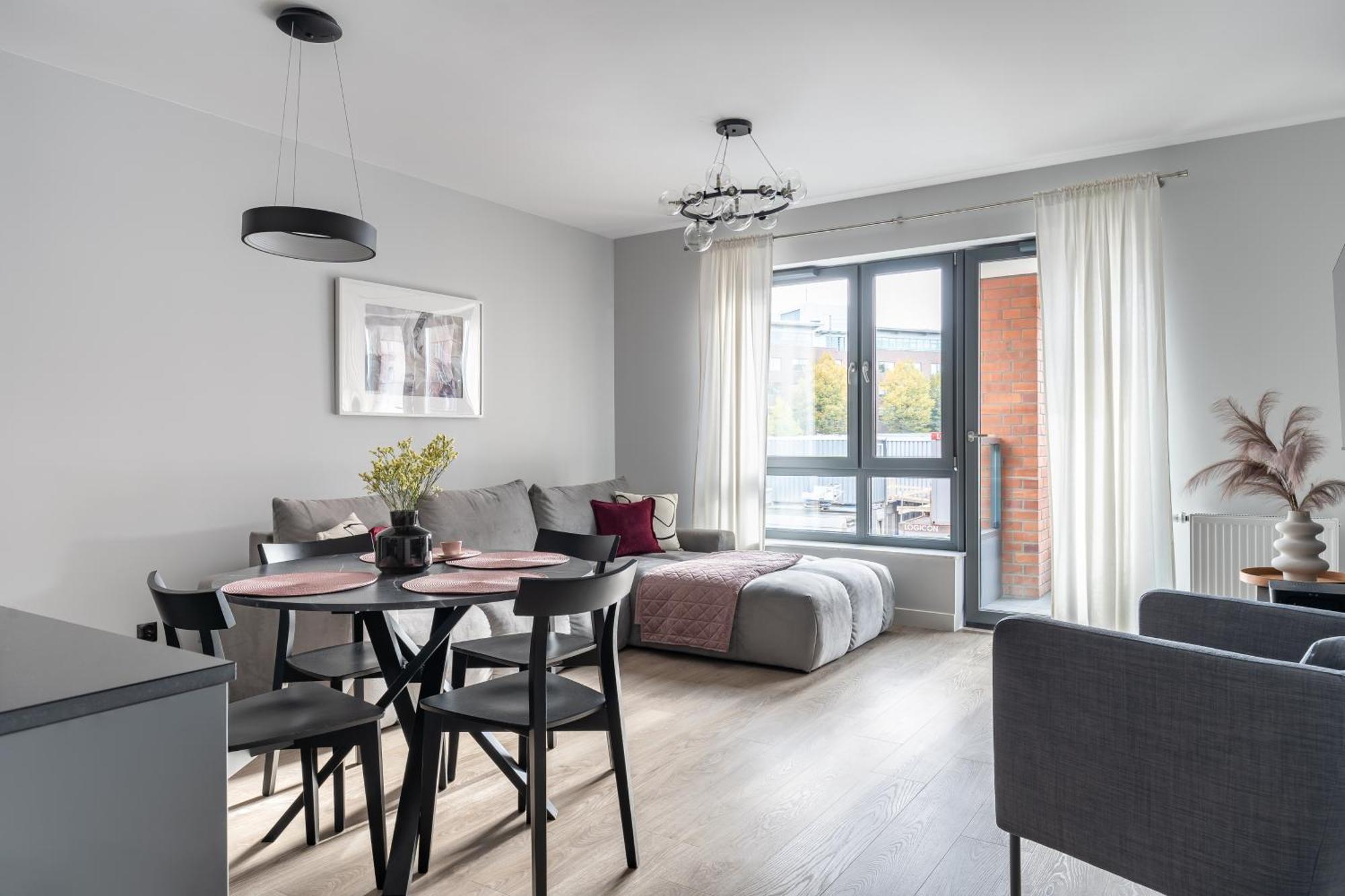Scala 60C City Center Apartments With Parking By Lion Apartments Gdańsk Exteriör bild